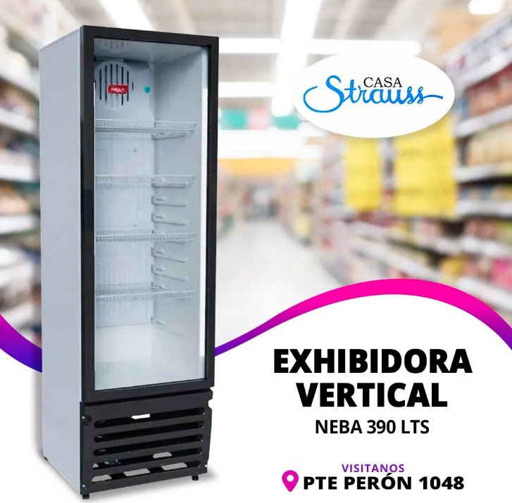 Exhibidora Vertical NEBA 390 LTS